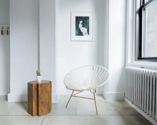 Hvordan finjusterer du fremløbstemperaturen?